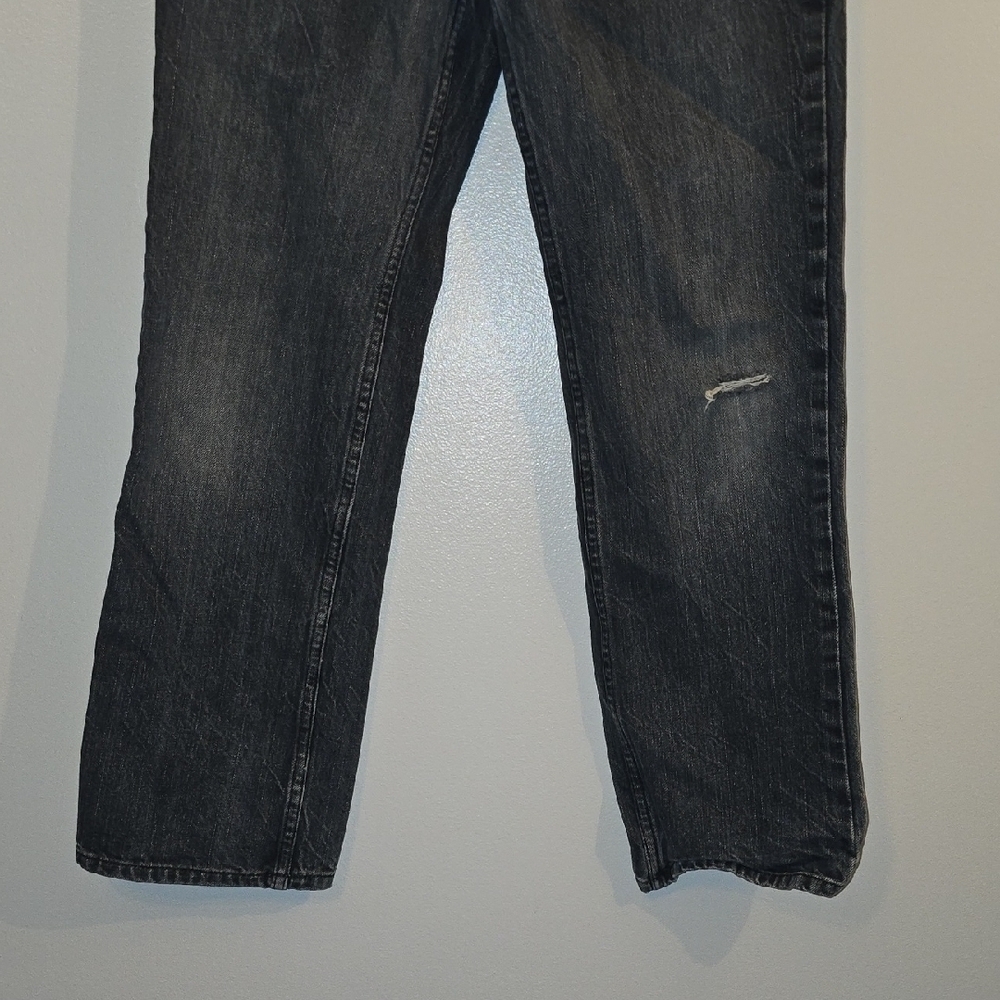 Tony Hawk Kids Dark Gray Jeans Distressed Skater - Picture 4 of 9